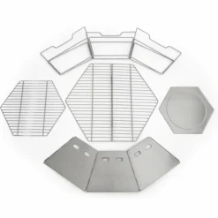 Origin Outdoors GRILL- UND FEUERSCHALE HEXAGON - Grill^ Grillen Und Picknick