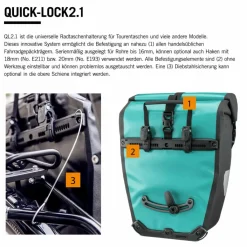 Ortlieb Fahrradtaschen Und Fahrradrucksäcke|Fahrradtaschen*BIKE-PACKER PLUS QL2.1 - Fahrradtaschen
