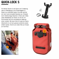 Ortlieb Fahrradtaschen Und Fahrradrucksäcke|Fahrradtaschen*FORK-PACK PLUS 5,8L - Fahrradtasche