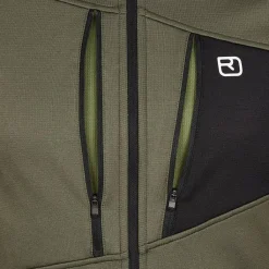 Herren Ortovox Pullover Und Fleecepullover|Outdoorjacken*FLEECE GRID JACKET M Herren - Fleecejacke