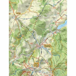 OSTERZGEBIRGE. KURORT SEIFFEN UND UMGEBU - Wanderkarte^ Fahrradkarten|Wanderkarten Und Winterkarten