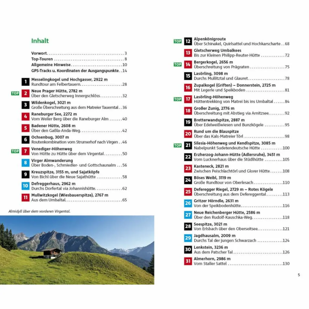 OSTTIROL - Wanderführer^ Wanderführer