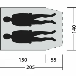 Outwell Strandmuscheln*EASTBOURNE BEACH SHELTER - Strandmuschel