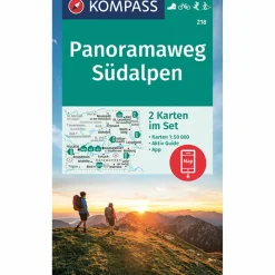 Wanderkarten Und Winterkarten|Wanderkarten Und Winterkarten*PANORAMAWEG SÜDALPEN 218 1:50000 - Wanderkarte