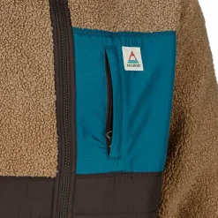 Passenger Clothing BORN EXPLORER RECYCLED POLAR-LINED SHERPA FLEECE Herren - Fleecejacke^Herren Pullover Und Fleecepullover|Outdoorjacken