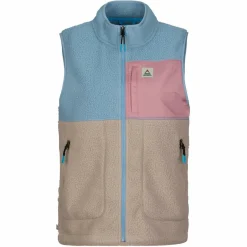 Passenger Clothing FAIRBANKS FULL ZIP RECYCLED SHERPA GILET Damen - Fleeceweste^Damen Outdoorjacken