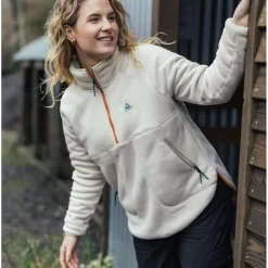 Damen Passenger Clothing Pullover Und Fleecepullover*FOLKSY RECYCLED SHERPA FLEECE Damen - Fleecepullover