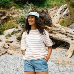 Passenger Clothing RETRO VIBES ORGANIC COTTON T-SHIRT Damen - T-Shirt^Damen Shirts Und Tops