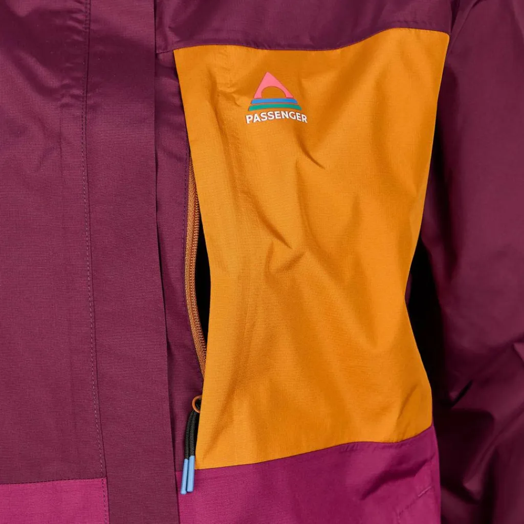 Passenger Clothing TRAILSCAPE WOMEN'S RECYCLED WATERPROOF JACKET Damen - Regenjacke^Damen Outdoorjacken