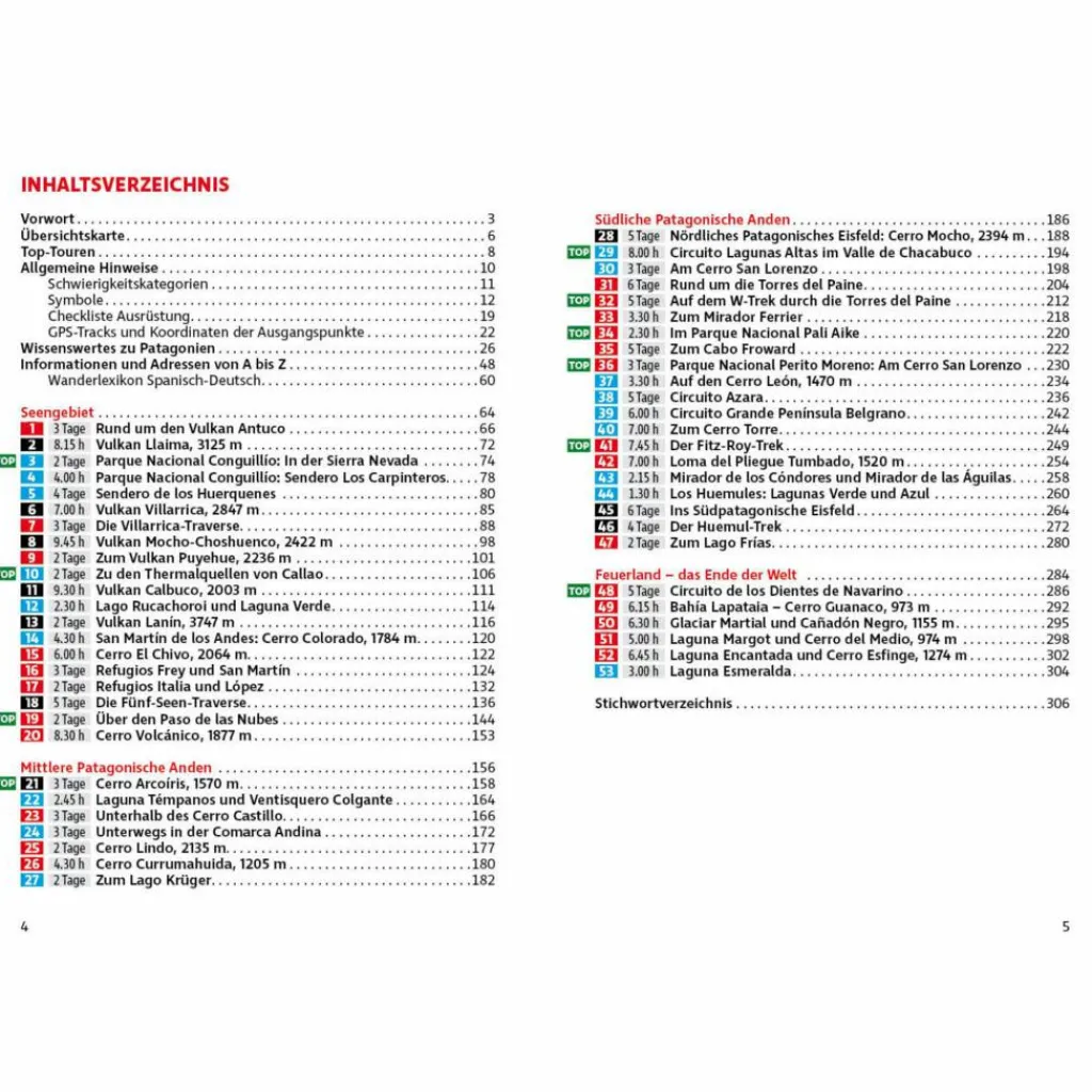 PATAGONIEN - Wanderführer^ Wanderführer