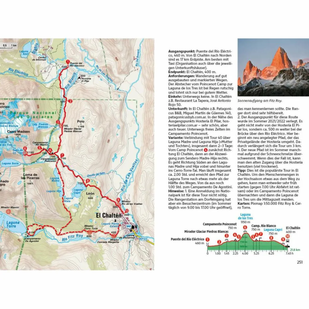 PATAGONIEN - Wanderführer^ Wanderführer