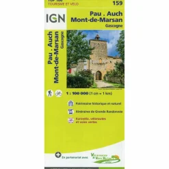 Wanderkarten Und Winterkarten|Wanderkarten Und Winterkarten*PAU.AUCH.MONT-DE-MARSAN 1:100 000 - Wanderkarte