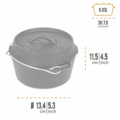 Petromax FEUERTOPF FT1 PLANER BODEN - Kochtopf^ Campingtöpfe Und Campinggeschirr