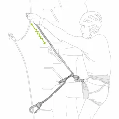 Petzl Klettersteigsets*SCORPIO EASHOOK SW - Klettersteigset