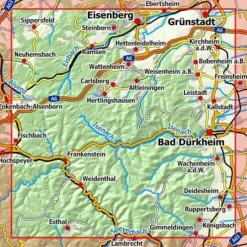 PFÄLZERWALD 4 - Wanderkarte^ Wanderkarten Und Winterkarten|Wanderkarten Und Winterkarten