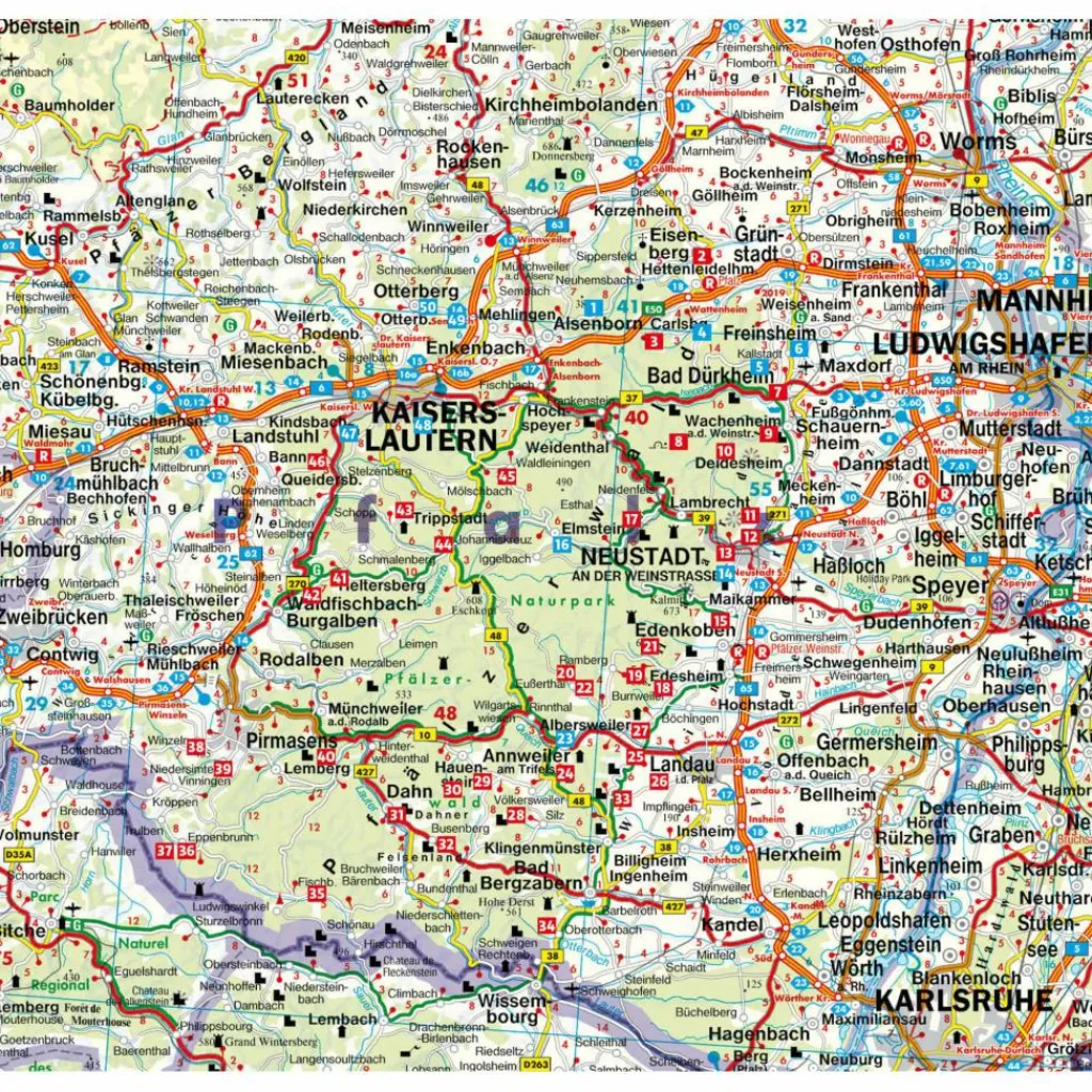 PFÄLZERWALD UND DEUTSCHE WEINSTRAßE. WANDERN & EINKEHREN - Wanderführer^ Wanderführer