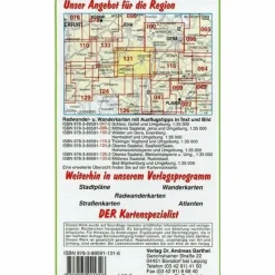 Fahrradkarten|Wanderkarten Und Winterkarten*PÖßNECK, NEUSTADT AN DER ORLA UND UMGEBU - Wanderkarte