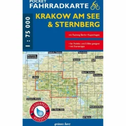 Fahrradkarten|Fahrradkarten*POCKET-FK KRAKOW AM SEE & STERNBERG - Fahrradkarte
