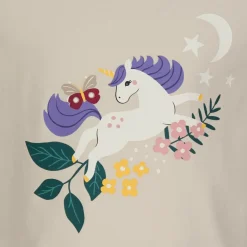 POLARN O. PYRET CLIMBER - UNICORN TOPS L/S PRINTED Kinder - Langarmshirt^Kinder Kinder T-Shirts