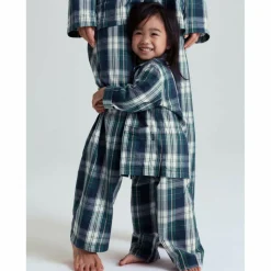 POLARN O. PYRET JAMMIES - CHECK PYJAMAS SET CHECKED Kinder - Funktionsunterwäsche^Kinder Kinder Funktionsunterwäsche