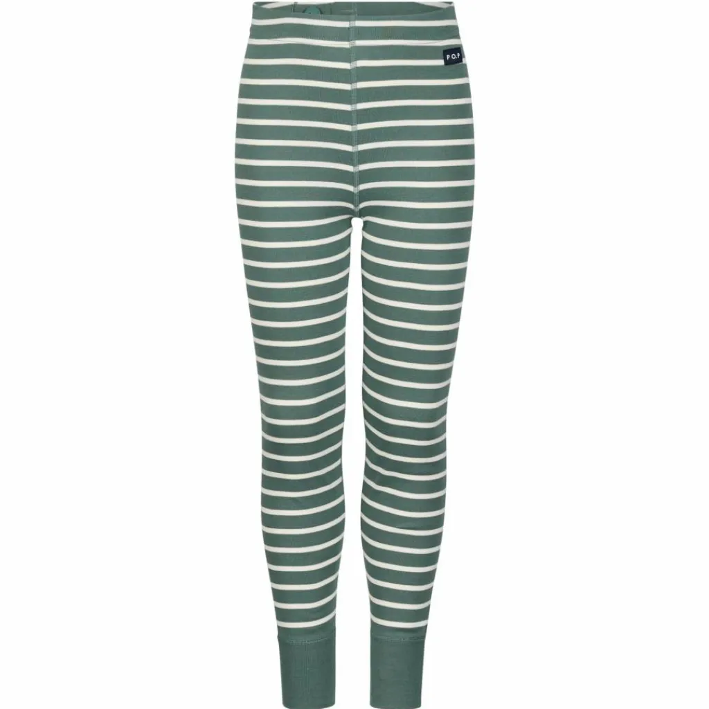 POLARN O. PYRET JUMP LONG JOHNS STRIPED Kinder - Leggings^Kinder Kinderhosen