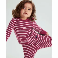 Kinder POLARN O. PYRET Kinder T-Shirts*JUMPING TOPS L/S STRIPED Kinder - Langarmshirt