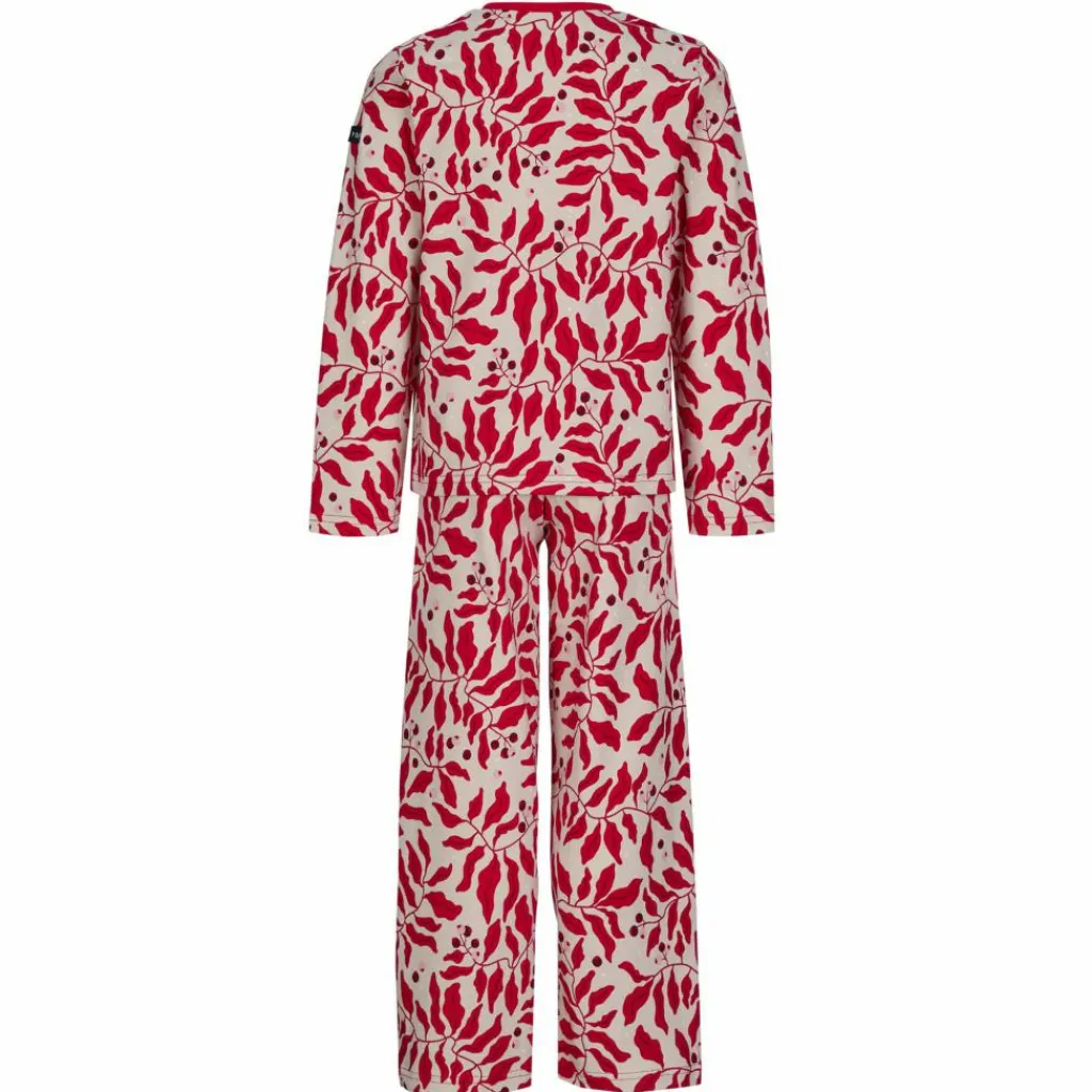Kinder POLARN O. PYRET Kinder Funktionsunterwäsche*LOUNGE - MERRY BERRY PYJAMAS SET AOP Kinder - Funktionsunterwäsche