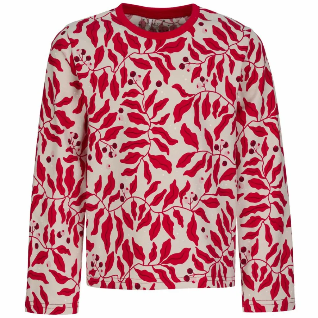 Kinder POLARN O. PYRET Kinder Funktionsunterwäsche*LOUNGE - MERRY BERRY PYJAMAS SET AOP Kinder - Funktionsunterwäsche