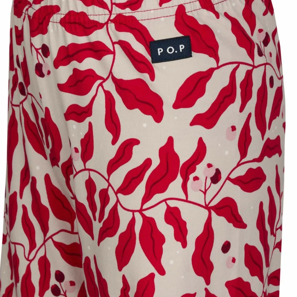 Kinder POLARN O. PYRET Kinder Funktionsunterwäsche*LOUNGE - MERRY BERRY PYJAMAS SET AOP Kinder - Funktionsunterwäsche