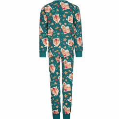 POLARN O. PYRET SLEEP - GINGERHOUSE PYJAMAS SET AOP Kinder - Funktionsunterwäsche^Kinder Kinder Funktionsunterwäsche