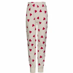 Kinder POLARN O. PYRET Kinder Funktionsunterwäsche*SLEEP - HEARTBEAT PYJAMAS SET AOP Kinder - Funktionsunterwäsche