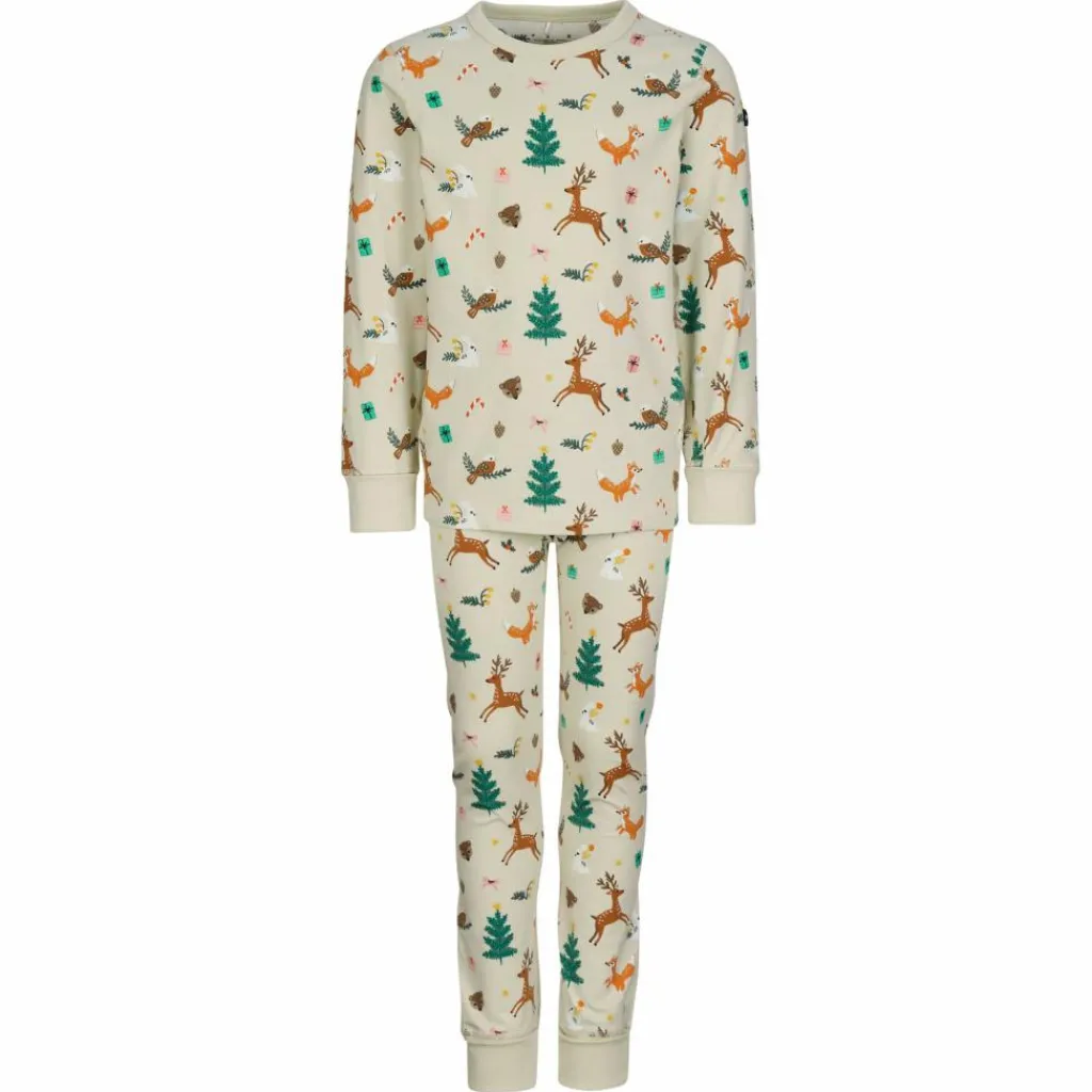 Kinder POLARN O. PYRET Kinder Funktionsunterwäsche*SLEEP - WONDERLAND PYJAMAS SET AOP Kinder - Funktionsunterwäsche