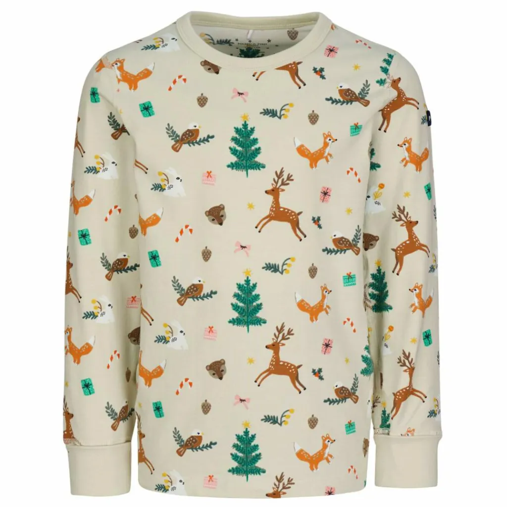 Kinder POLARN O. PYRET Kinder Funktionsunterwäsche*SLEEP - WONDERLAND PYJAMAS SET AOP Kinder - Funktionsunterwäsche