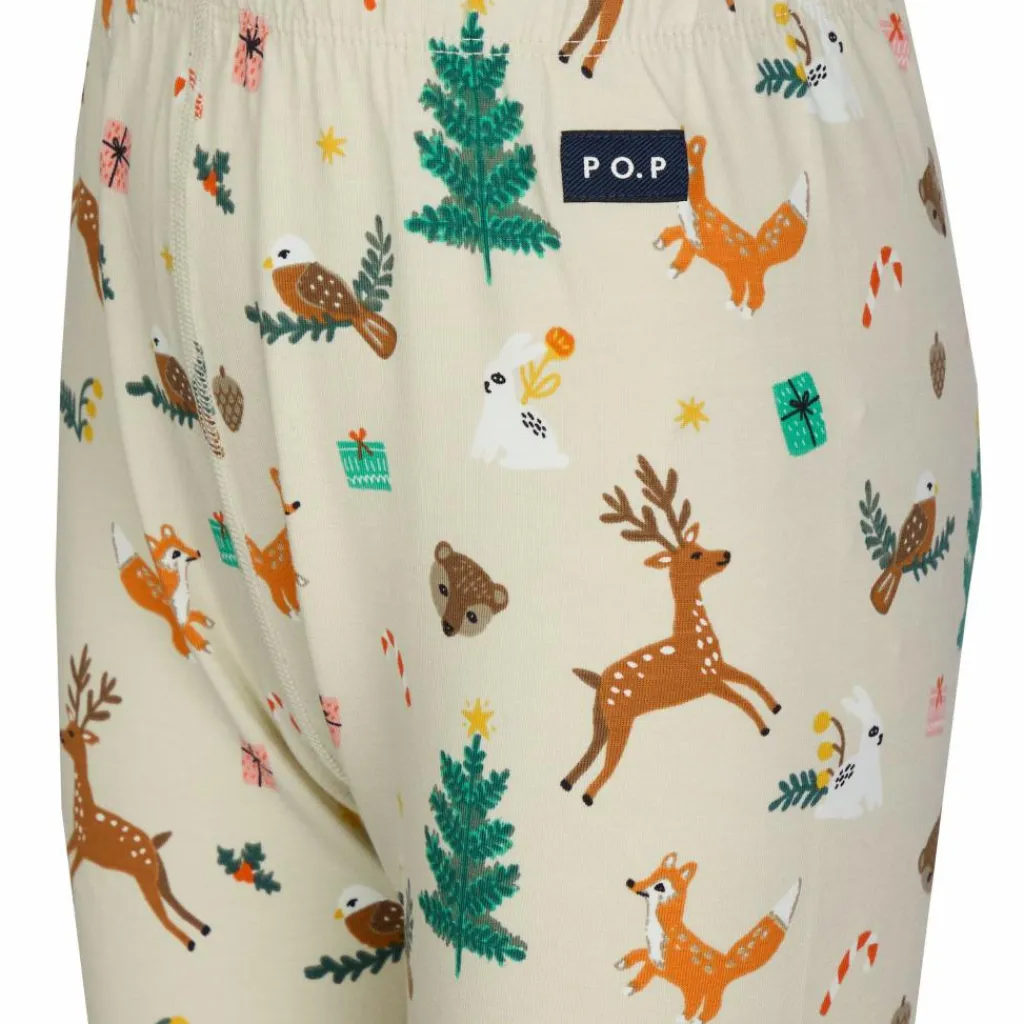 Kinder POLARN O. PYRET Kinder Funktionsunterwäsche*SLEEP - WONDERLAND PYJAMAS SET AOP Kinder - Funktionsunterwäsche