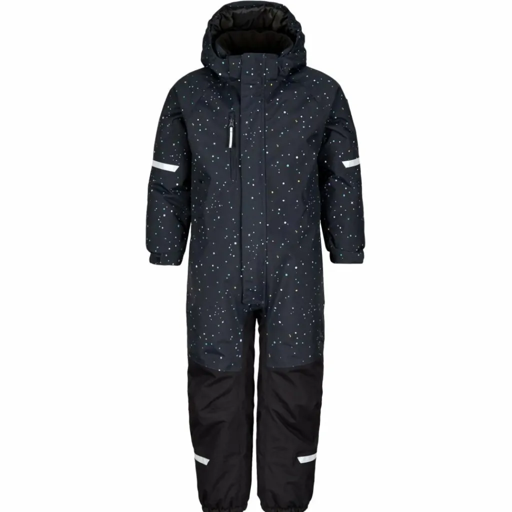 POLARN O. PYRET SNOWY PADDED SUIT AOP Kinder - Schneeanzug^Kinder Kinderoveralls