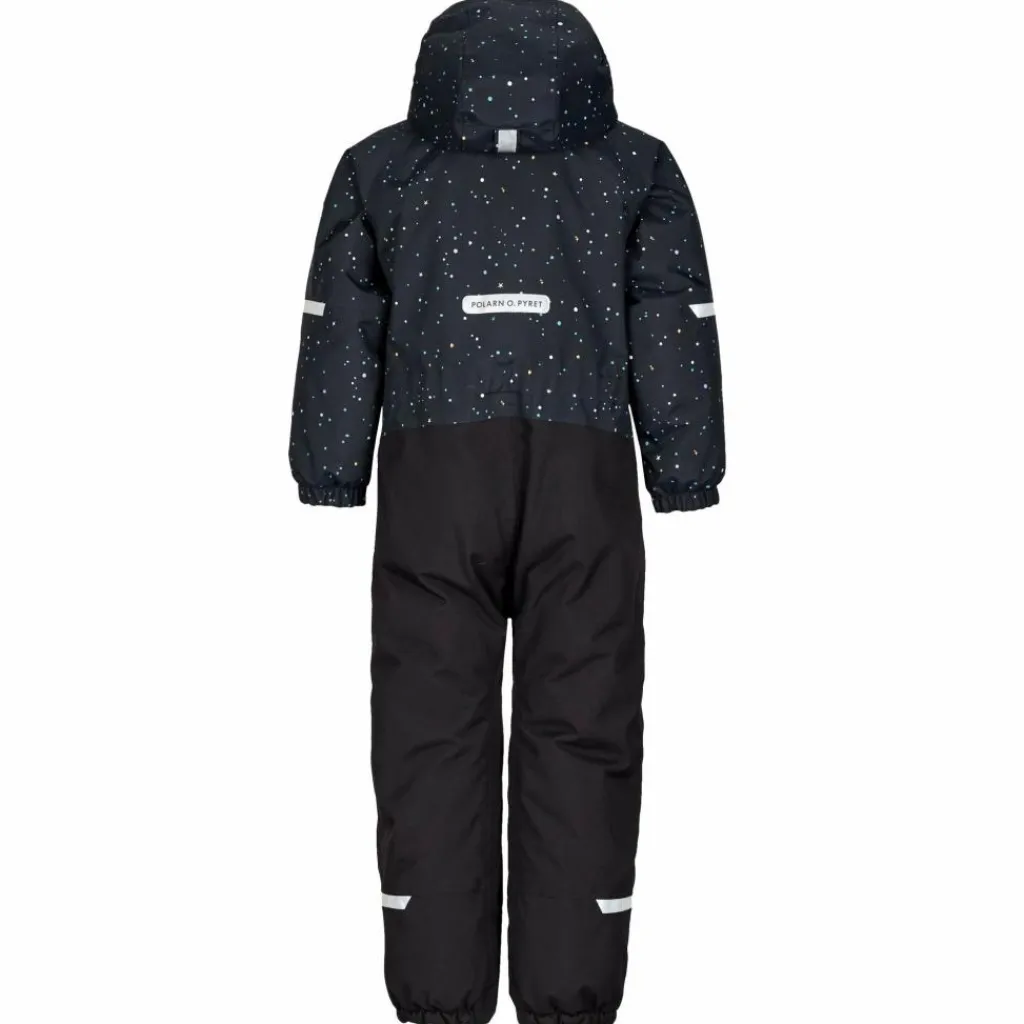 POLARN O. PYRET SNOWY PADDED SUIT AOP Kinder - Schneeanzug^Kinder Kinderoveralls
