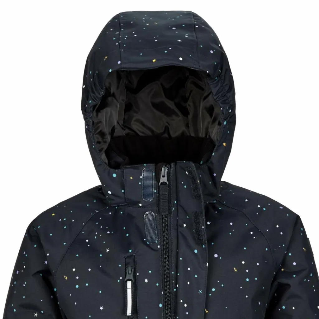 POLARN O. PYRET SNOWY PADDED SUIT AOP Kinder - Schneeanzug^Kinder Kinderoveralls