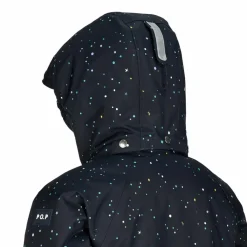 POLARN O. PYRET SNOWY PADDED SUIT AOP Kinder - Schneeanzug^Kinder Kinderoveralls