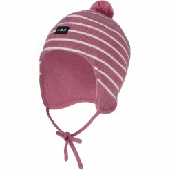 Kinder POLARN O. PYRET Accessoires Für Kinder*SPRUCE CAP STRIPED Kinder - Wollmütze