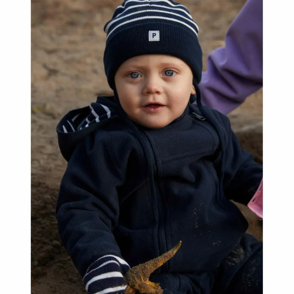 POLARN O. PYRET STRATUS OVERALL WINDFLEECE SOLID Kinder - Overall^Kinder Kinderoveralls