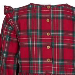 Kinder POLARN O. PYRET Kinderkleider Und Kinderröcke*WILMA TWILL DRESS CHECKED Kinder - Kleid