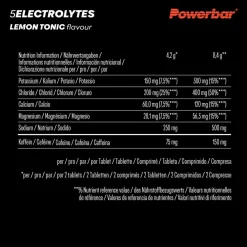 PowerBar Verpflegung*5 ELECTROLYTES TABLETTEN TONIC BOX - Energiedrink