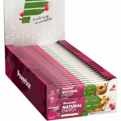 PowerBar PB NATURAL ENERGY RASPB CRISP (40GX18) PACKAGE - Müsliriegel^ Verpflegung