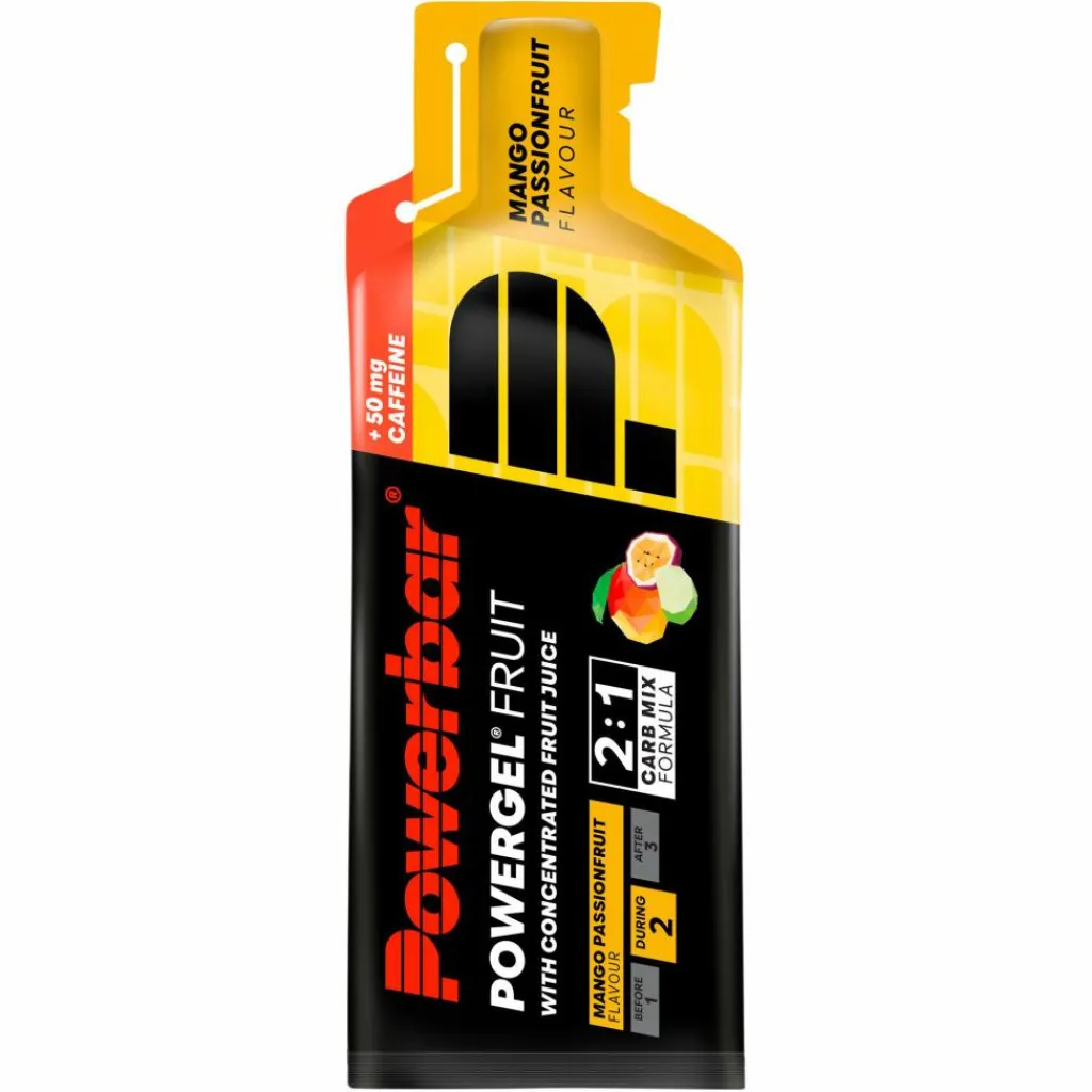 PowerBar PB POWERGEL FRUIT MANGO PASSIONFR (41GX24) PACKAGE - Energiedrink^ Verpflegung