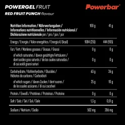 PowerBar PB POWERGEL FRUIT (41GX24) PACKAGE - Energiedrink^ Verpflegung