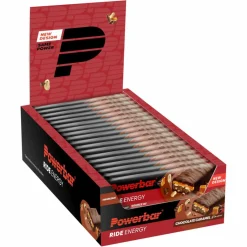 PowerBar PB RIDE ENERGY CHOCO CARAM (55GX18) PACKAGE - Energieriegel^ Verpflegung
