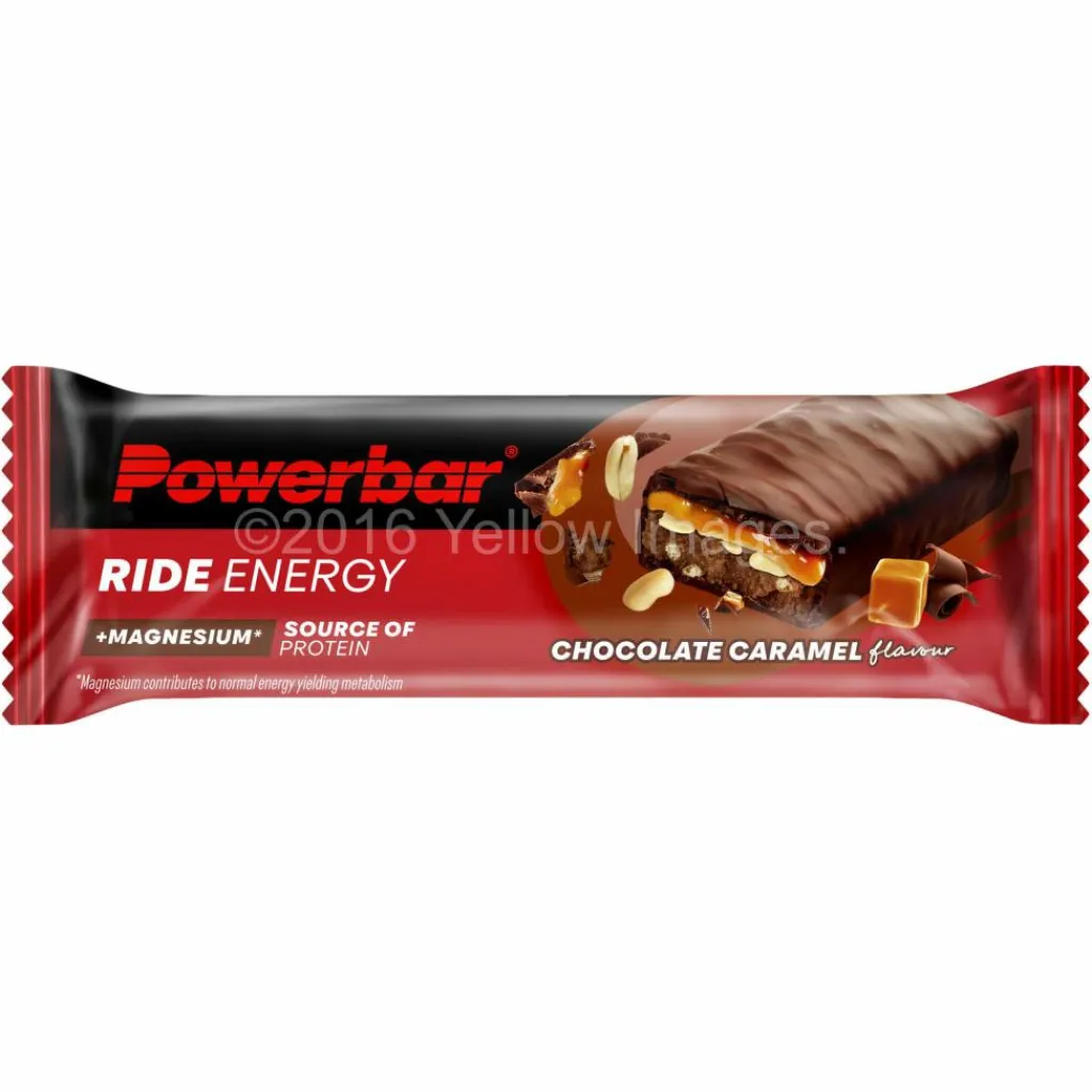 PowerBar PB RIDE ENERGY CHOCO CARAM (55GX18) PACKAGE - Energieriegel^ Verpflegung