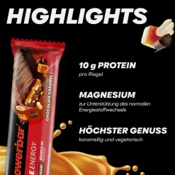 PowerBar PB RIDE ENERGY CHOCO CARAM (55GX18) PACKAGE - Energieriegel^ Verpflegung