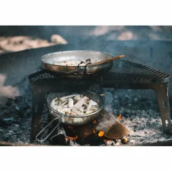 Primus CAMPFIRE FRYING PAN S.S. 25CM - Campinggeschirr^ Campingtöpfe Und Campinggeschirr