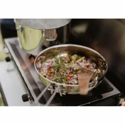 Primus CAMPFIRE FRYING PAN S.S. 25CM - Campinggeschirr^ Campingtöpfe Und Campinggeschirr